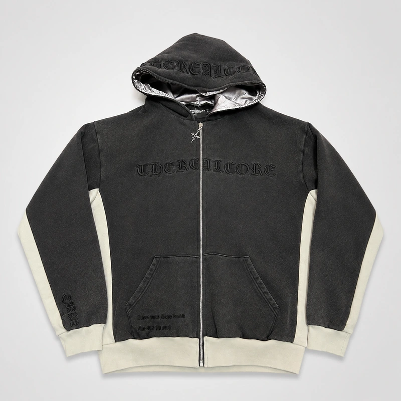 Custom Oversized Zip Up Hoodie Manufacturer