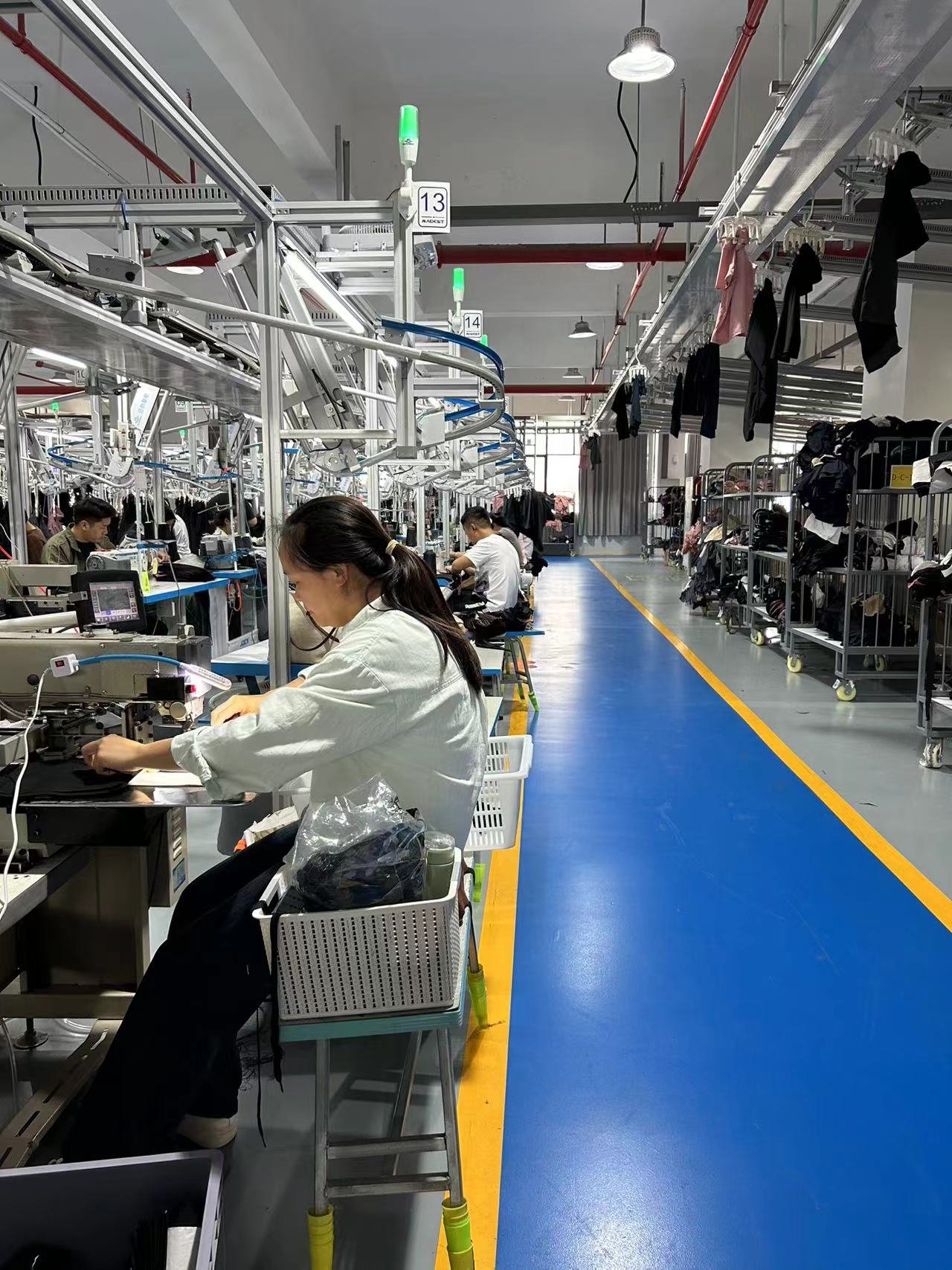 Custom clothing production at ASNA Apparel