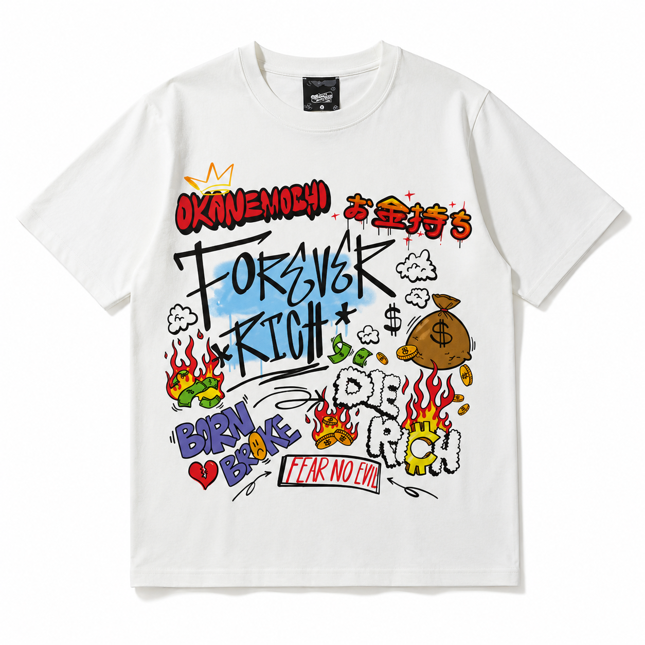 Custom Front and Back DTG T-Shirt in 235GSM Cotton